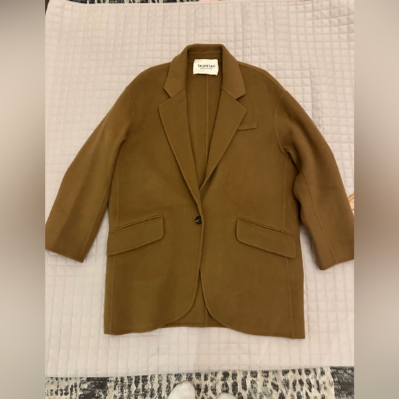 Tan Women's Jacket by TAOMETAO - Picture 3 of 9
